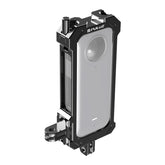 Para Insta360 X3 PULUZ, marco de carcasa de jaula protectora de metal con base de zapata fría expandible y adaptador de trípode, jaula de metal de stock de EE. UU., jaula de metal
